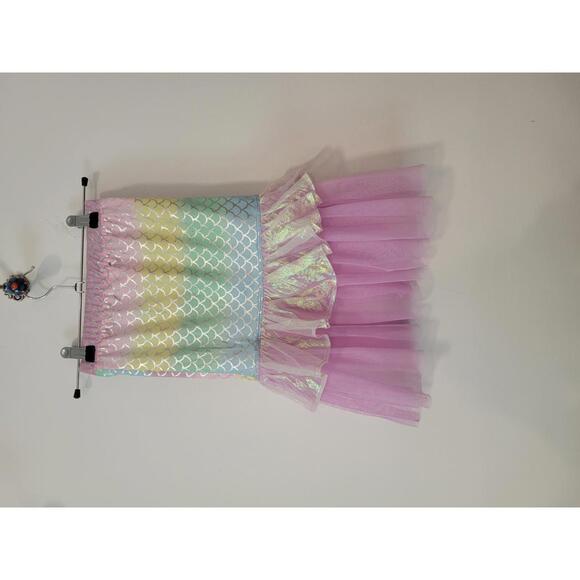Cat & Jack Girls' Mermaid Skirt 4T - Picture 2 of 3